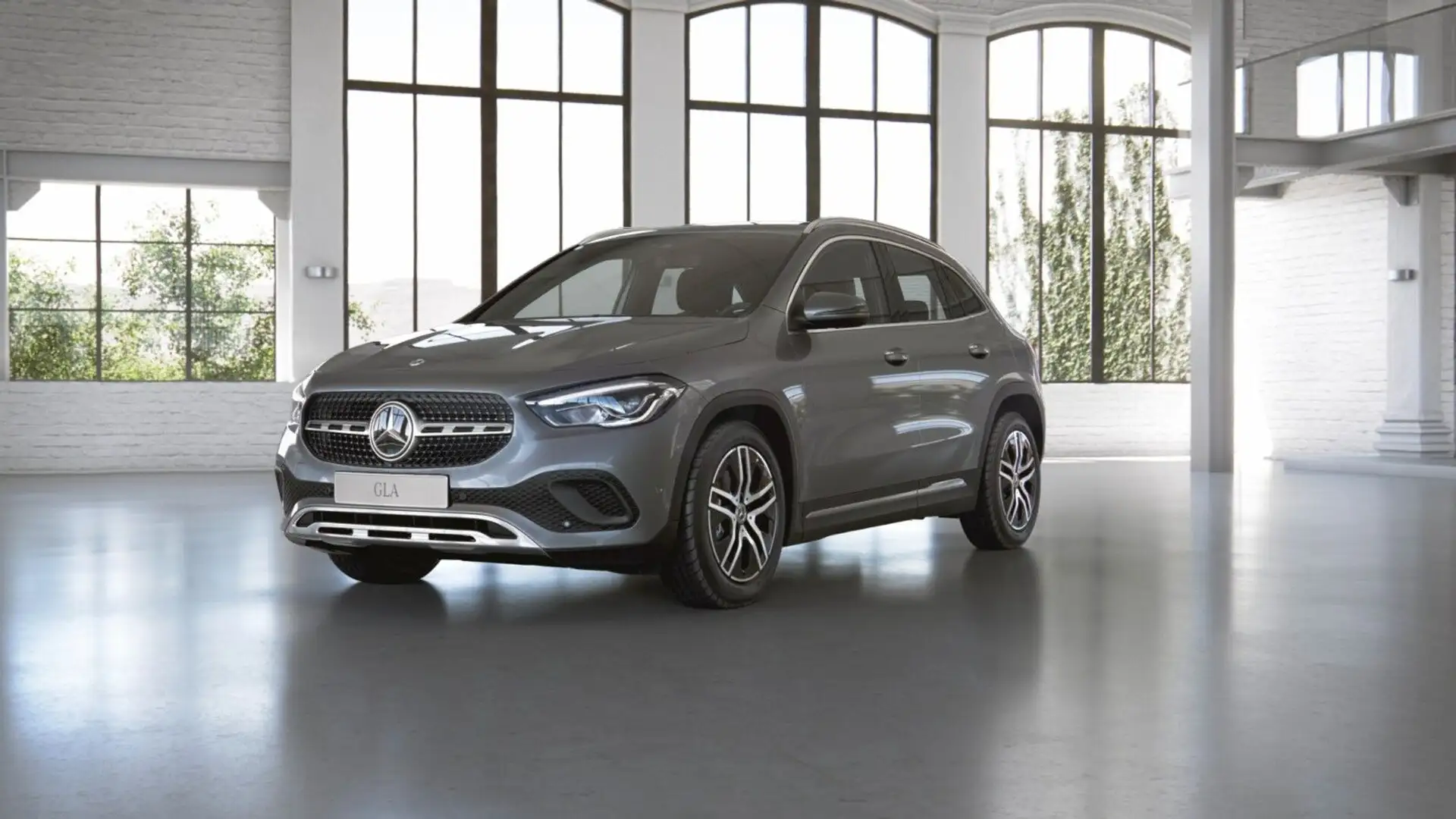Mercedes-Benz GLA 200 Progressive WIDE*MBeam*AHK*Leder*Navi*18 Grau - 1