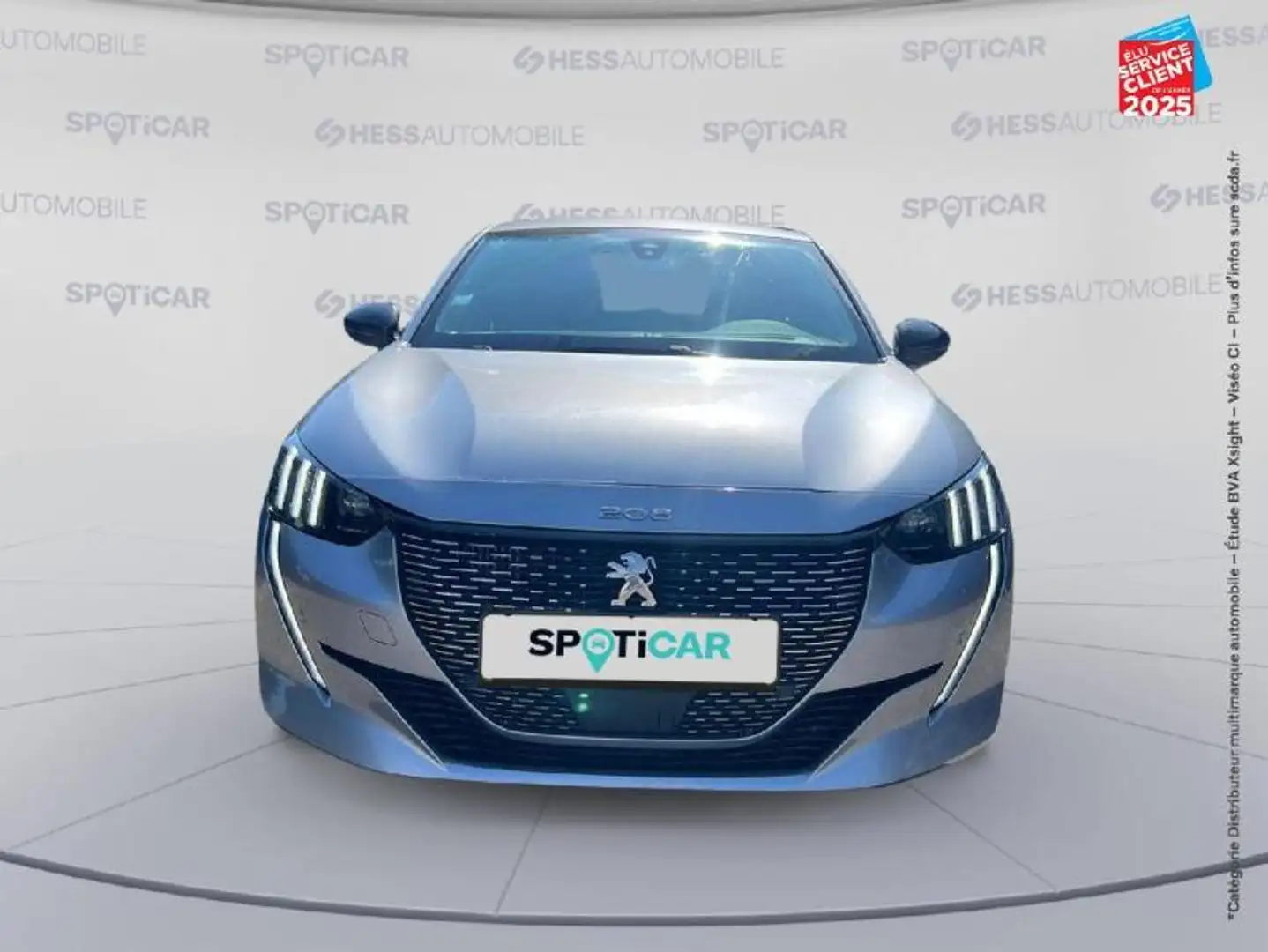 Peugeot 208 1.2 PureTech 130ch S/S GT Line EAT8 GPS Camera Car Gris - 2