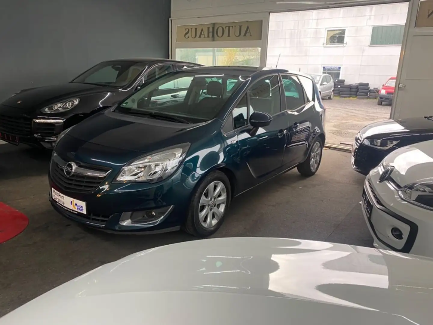 Opel Meriva B Edition 1.Hand PDC AHK Klima Temp. Groen - 1