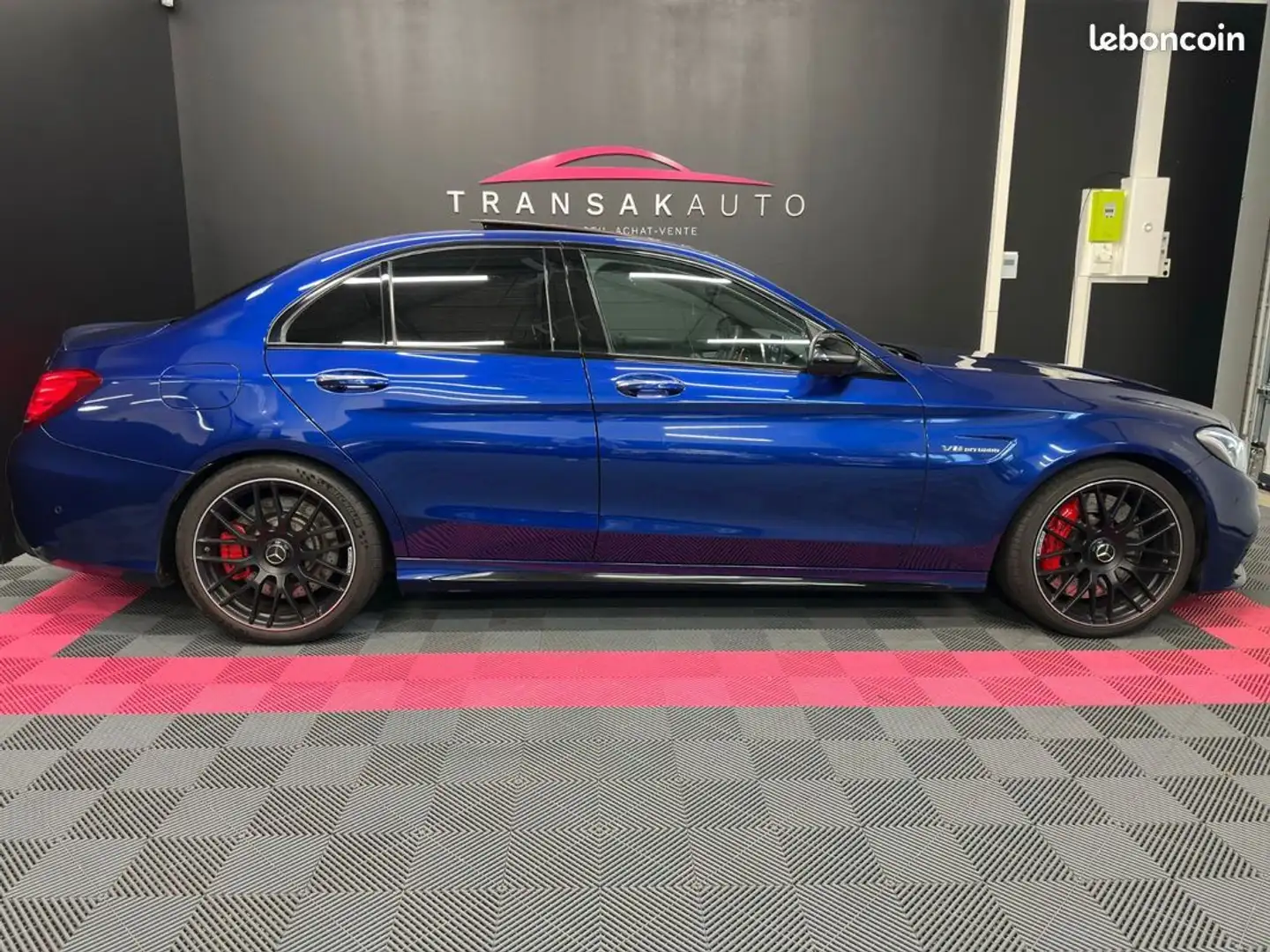 Mercedes-Benz C 63 AMG MERCEDES 63 S Mercedes-AMG Speedshift MCT AMG SUIVI COMPLET RÉVISION À JOUR Blanc - 2