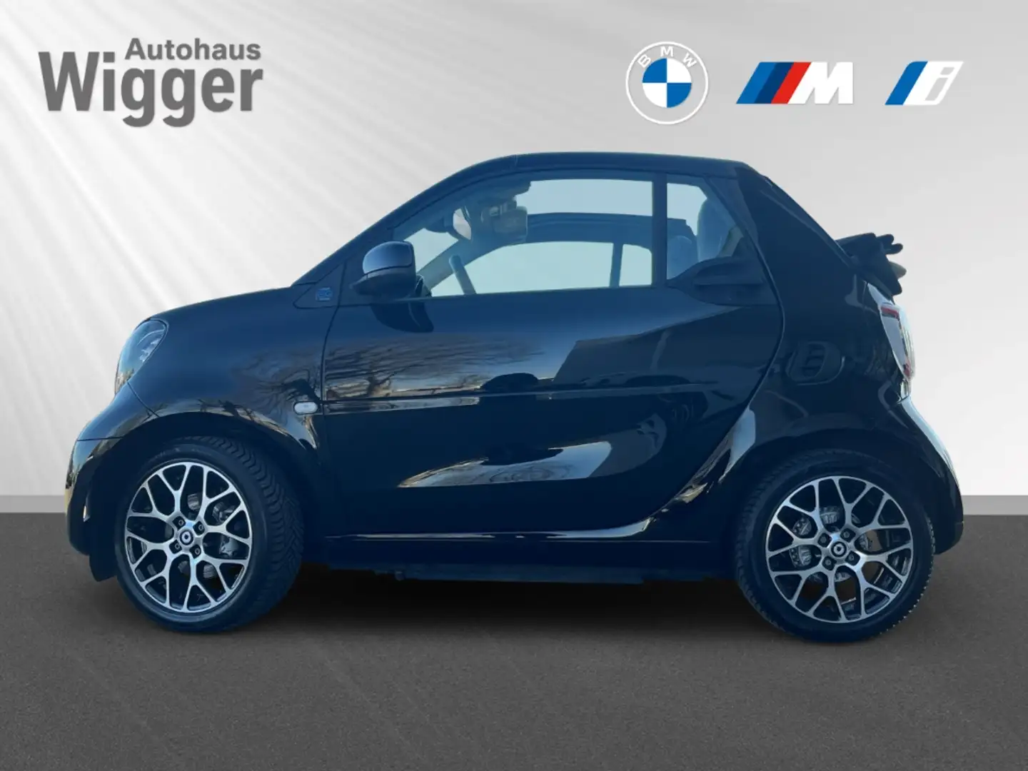 smart forTwo cabrio electric drive  Smart EQ prime Noir - 2