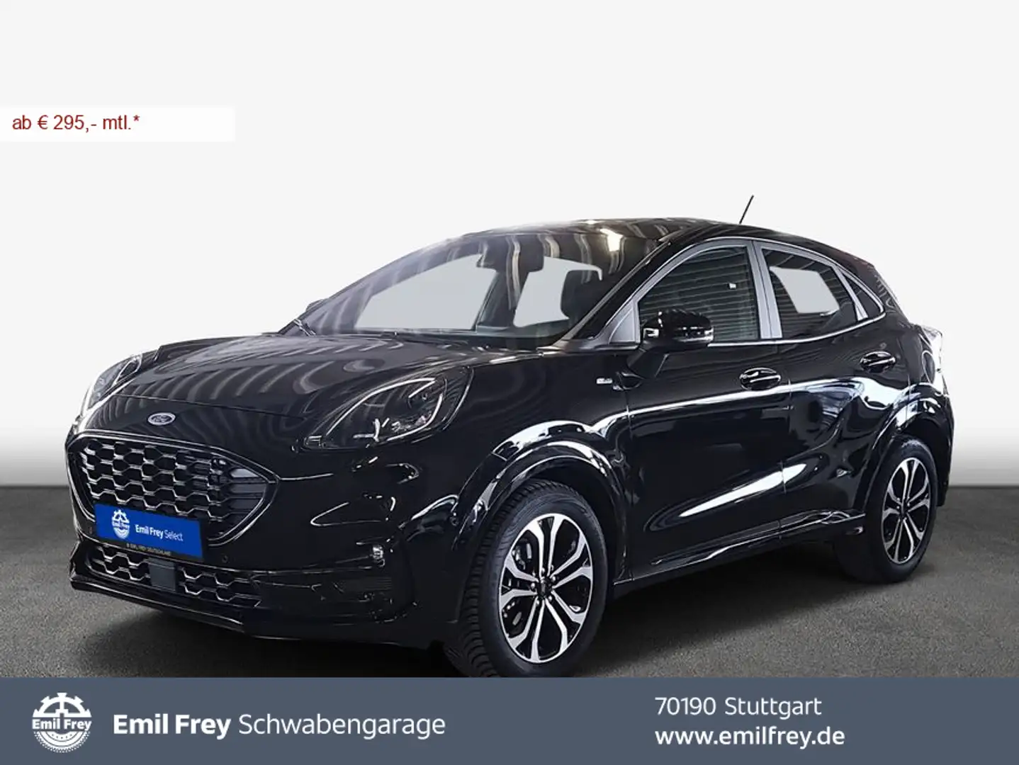 Ford Puma 1.0 EcoBoost Hybrid Aut. ST-LINE Noir - 1