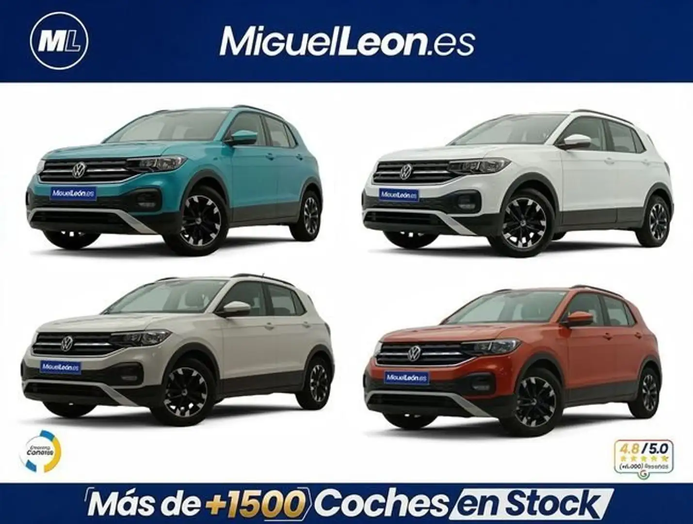Volkswagen T-Cross 1.0 TSI Life 70kW Blanco - 1