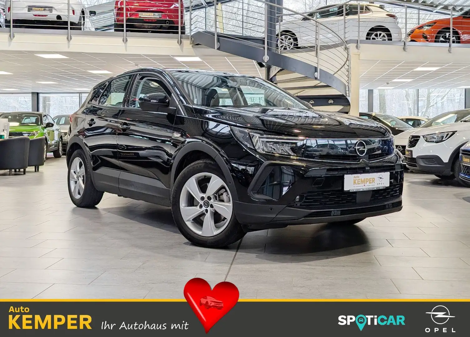 Opel Grandland X Grandland 1.6 Hybrid Business Edition Autom. Schwarz - 1
