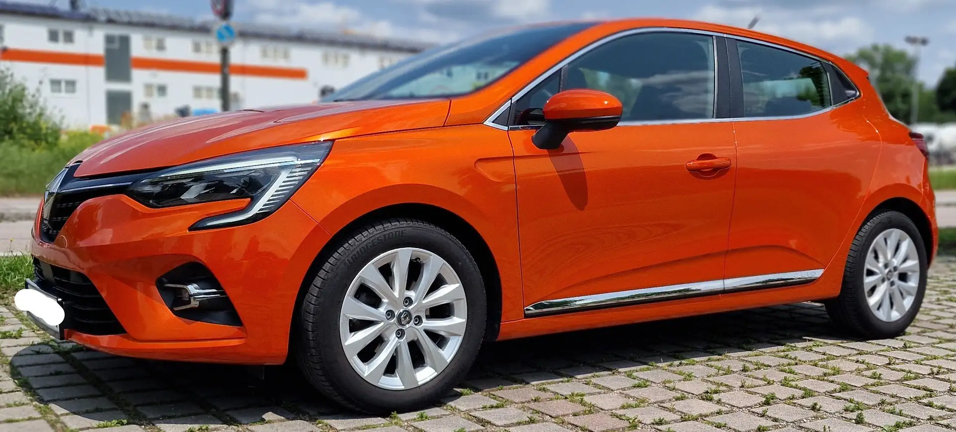 Renault Clio Clio TCe 90 X-tronic INTENS Naranja - 1