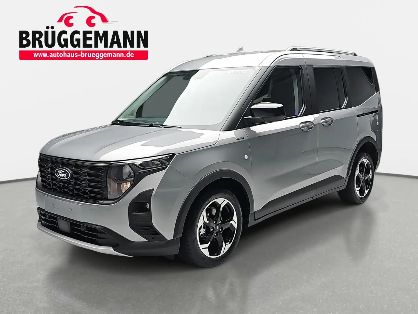 Ford Tourneo Courier TOURNEO COURIER 1.0 EB AUT. ACTIVE+NAVI+ACC+WINTER Silber - 1
