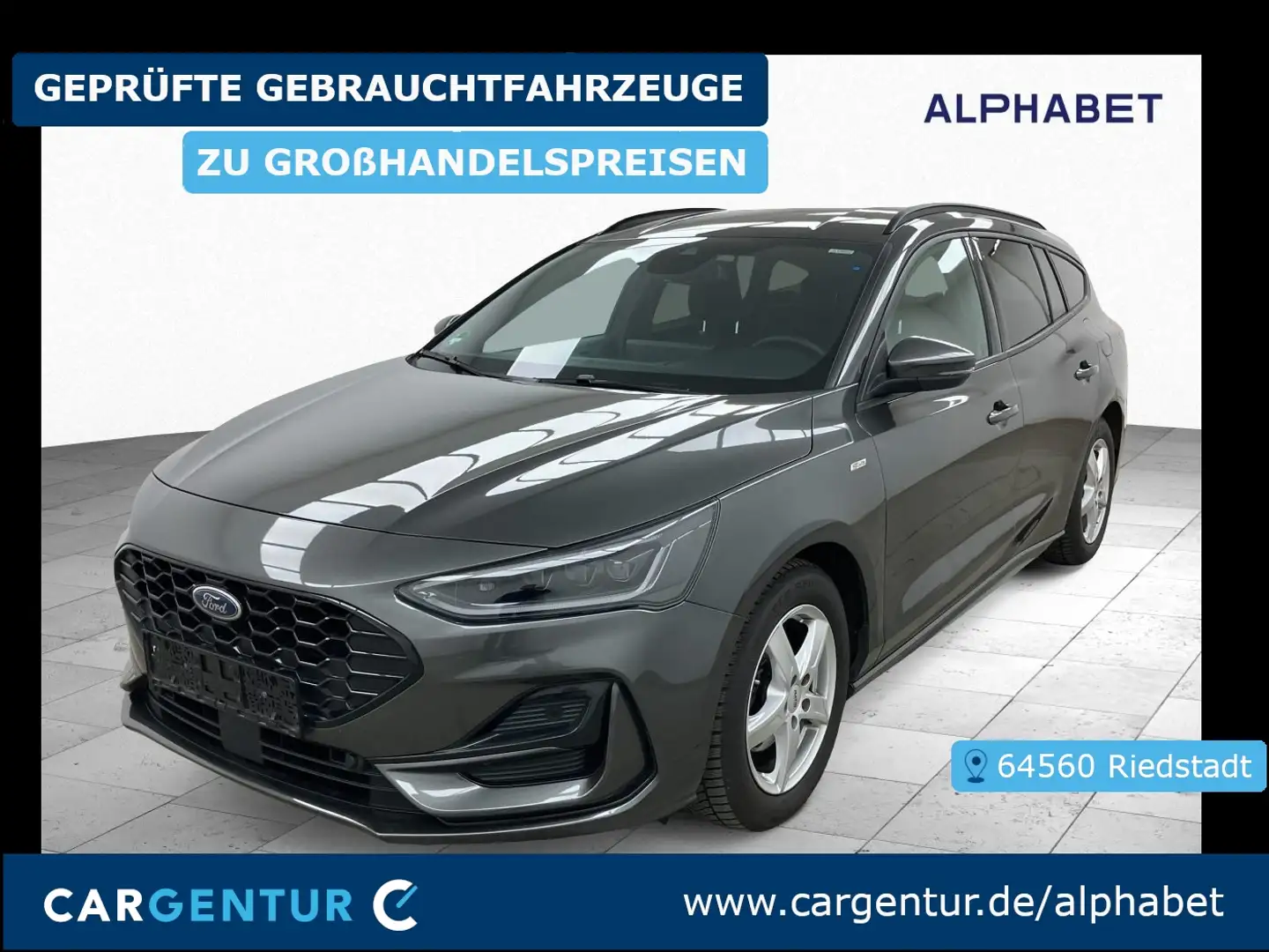 Ford Focus 1.5 EcoBlue ST-Line X Matrix AHK Grau - 1