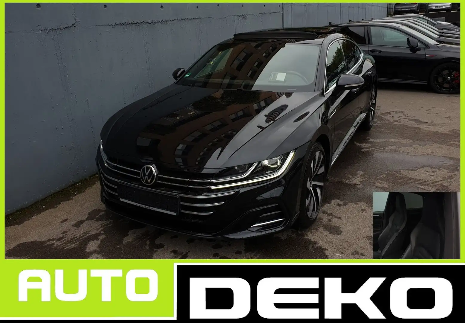 Volkswagen Arteon 1.4 eHybrid DSG 3 x R-Line Pano/Leder/HUD Noir - 1