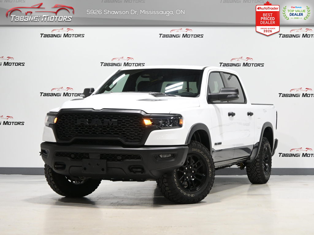 2026 RAM 1500 Rebel  No Accident Alpine Red Interior Navigation Remote Start — photo 1