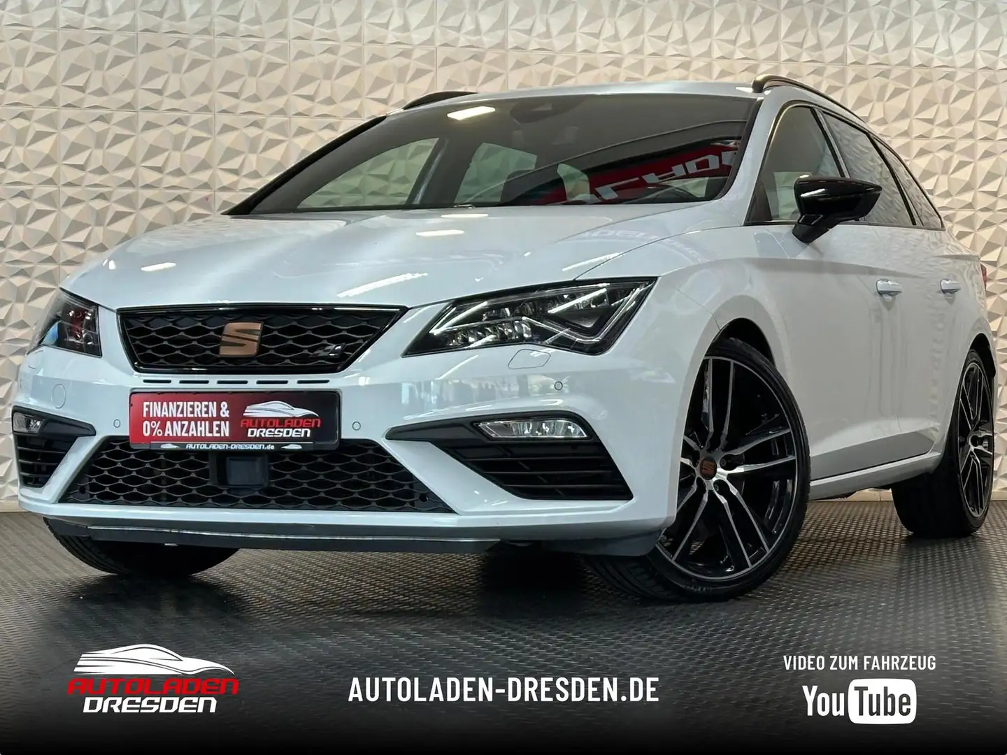 SEAT Leon ST 2.0TSI CUPRA290 LED#ACC#SPUR#NAV#SHZ#CAM White - 1