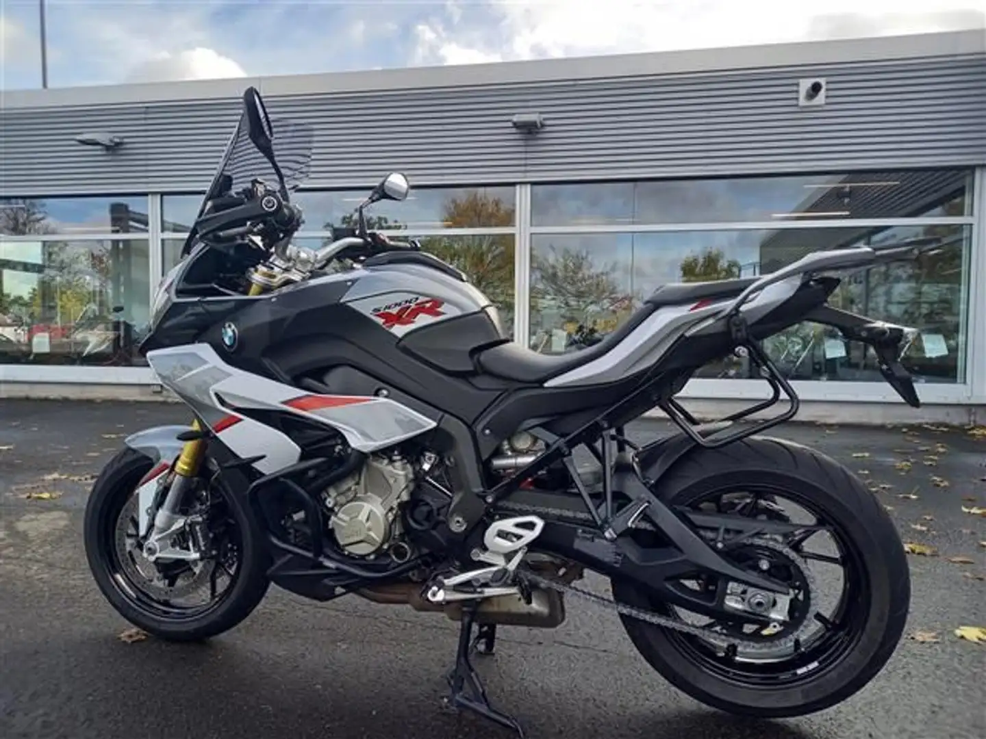 BMW S 1000 XR Tieferlegung Blanc - 2