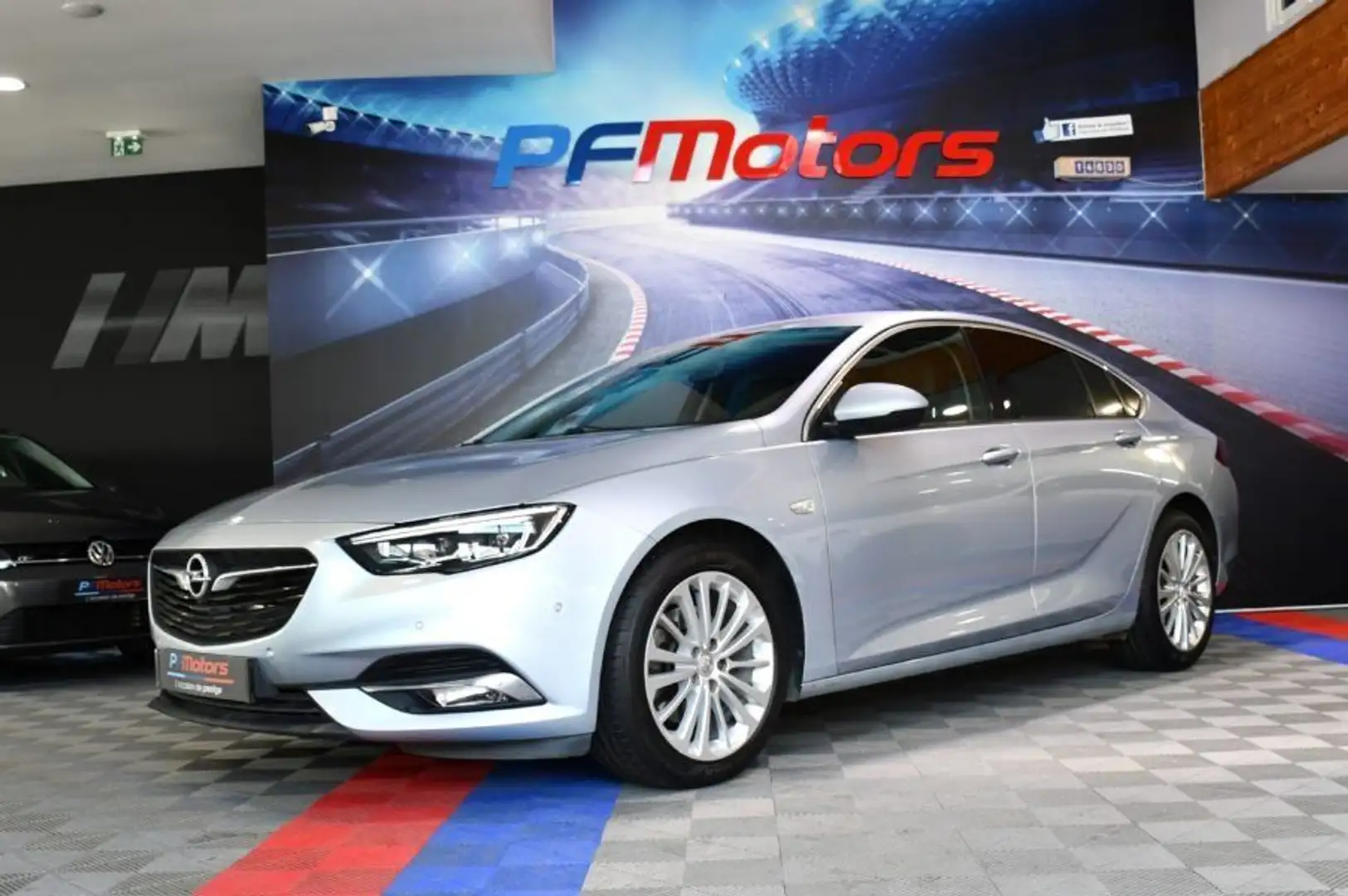 Opel Insignia Elite Grand Sport 2.0 TDCI 170 2WD BVM6 GPS Caméra Av %2B AR 360 Cuir Mémoire Mode LED Lux JA 18 Grigio - 1