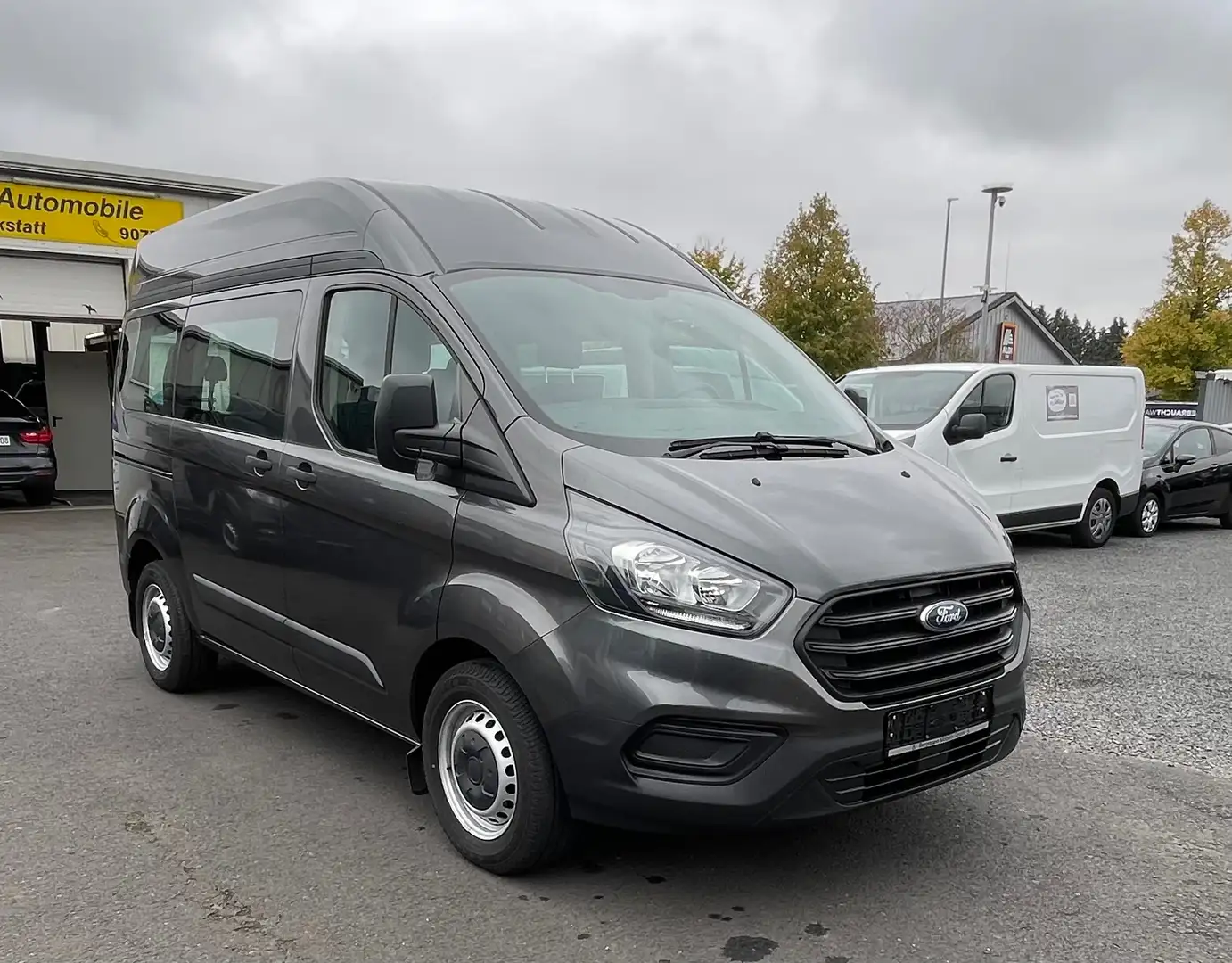 Ford Transit Custom L1 H2 Passivfahrer Hochdach Standheizung Grau - 2