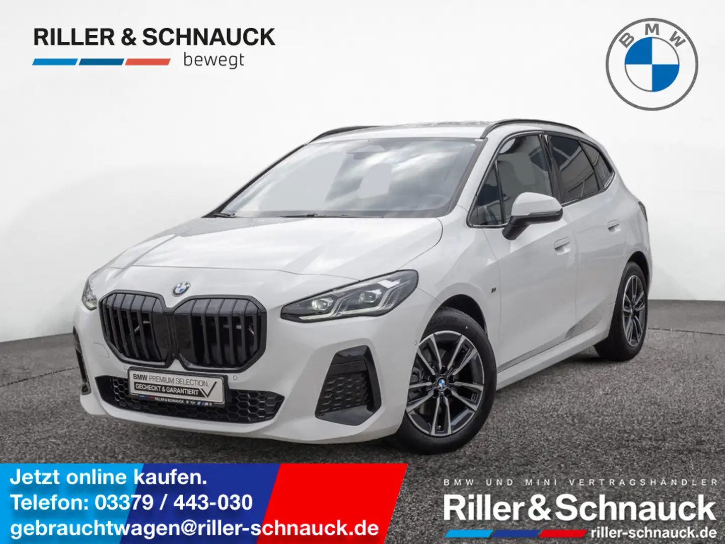BMW 218 Active Tourer M-Sport ACC HUD LED 360° Bianco - 1