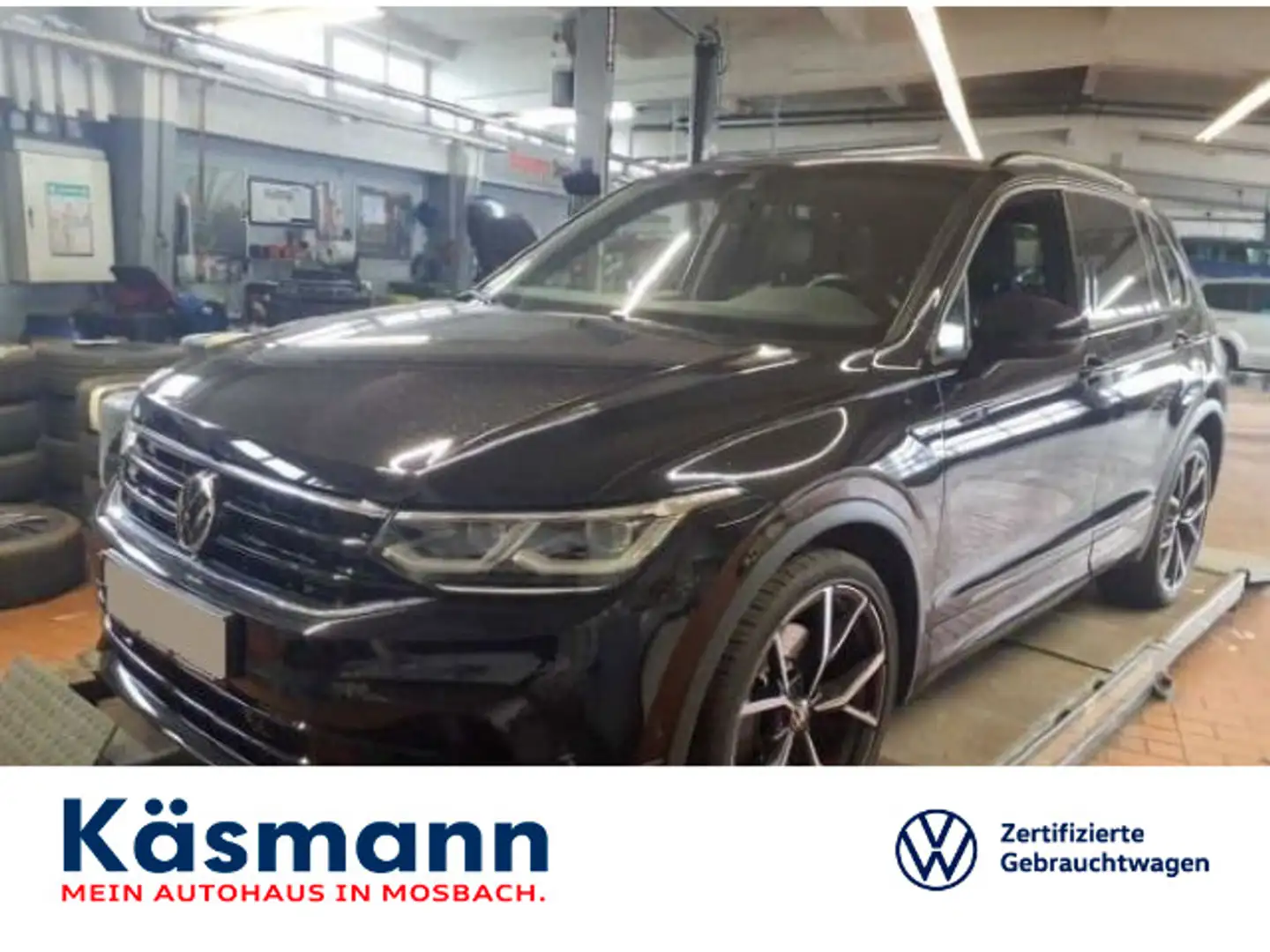 Volkswagen Tiguan R 4Motion NAVI BLACKSTYLE LEDER KAM 21" Schwarz - 1
