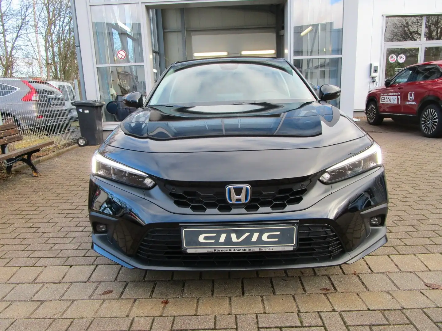 Honda Civic e:HEV 2.0 Hybrid Advance Zwart - 2