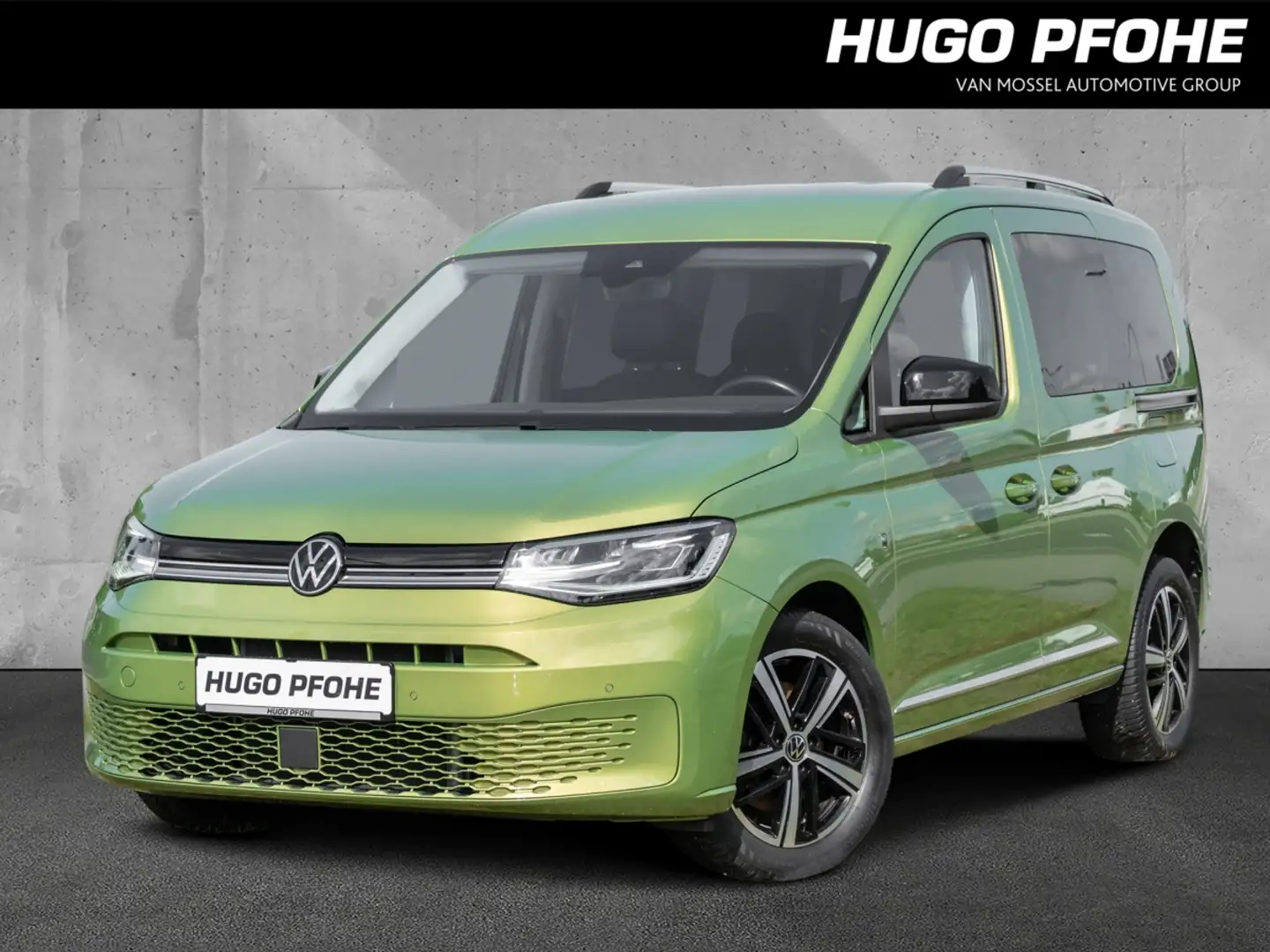 Volkswagen Caddy 2.0 TDI Style ACC SHZ Navi LED Kam. SpurH ACC SHZ Grün - 1