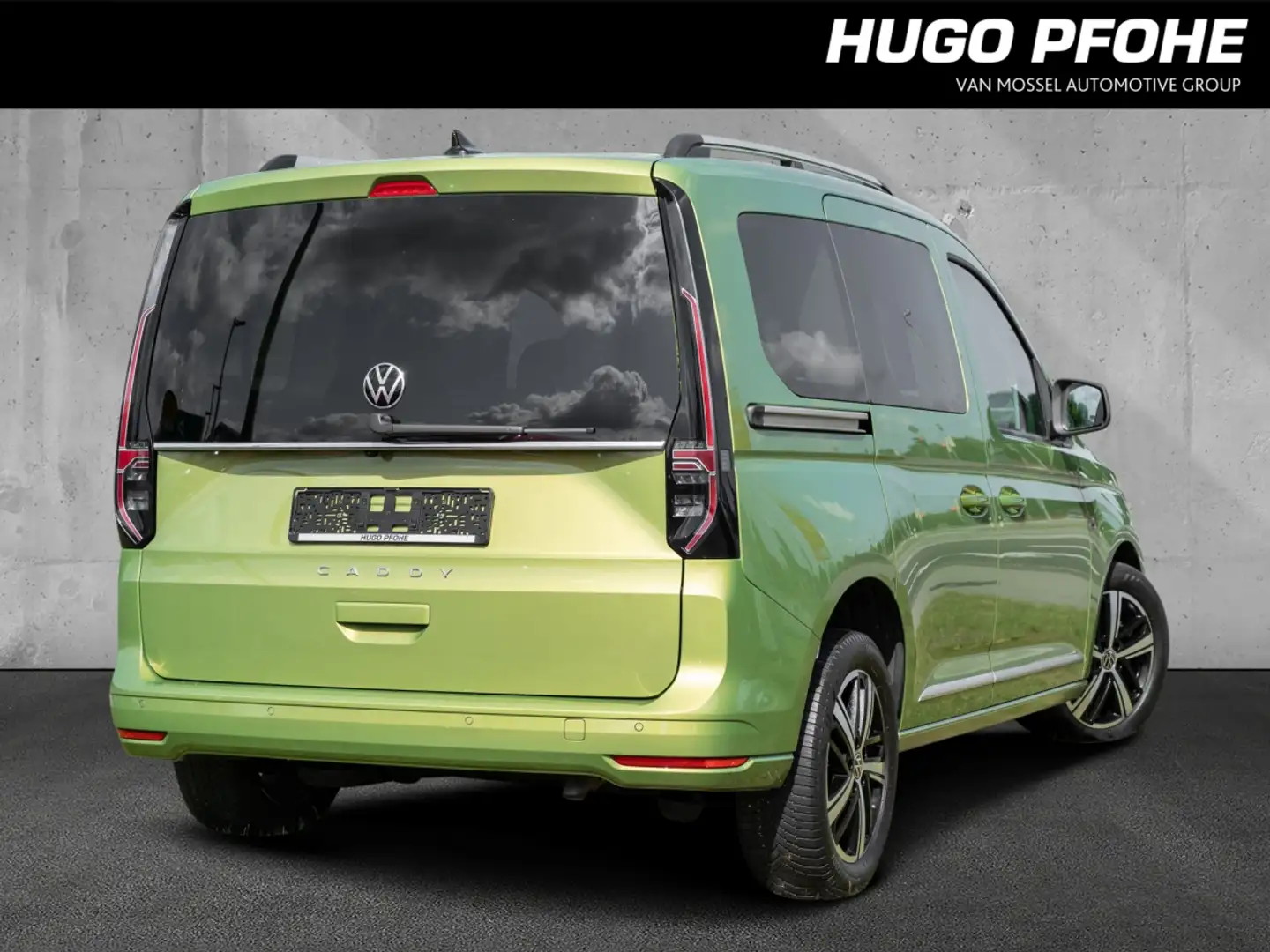 Volkswagen Caddy 2.0 TDI Style ACC SHZ Navi LED Kam. SpurH ACC SHZ Grün - 2