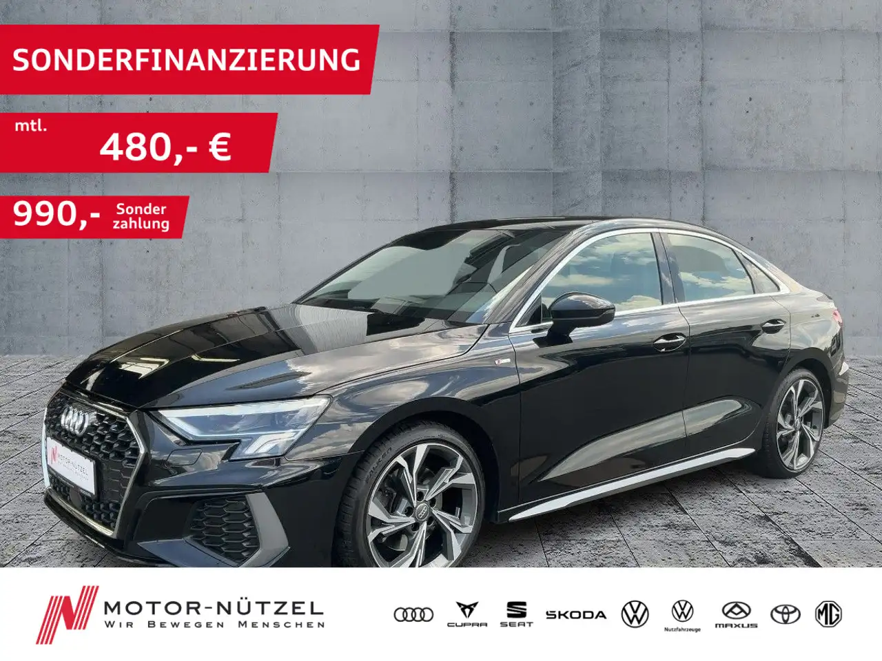 Audi A3 35 TFSI S-TR S-LINE LED+NAVI+ACC