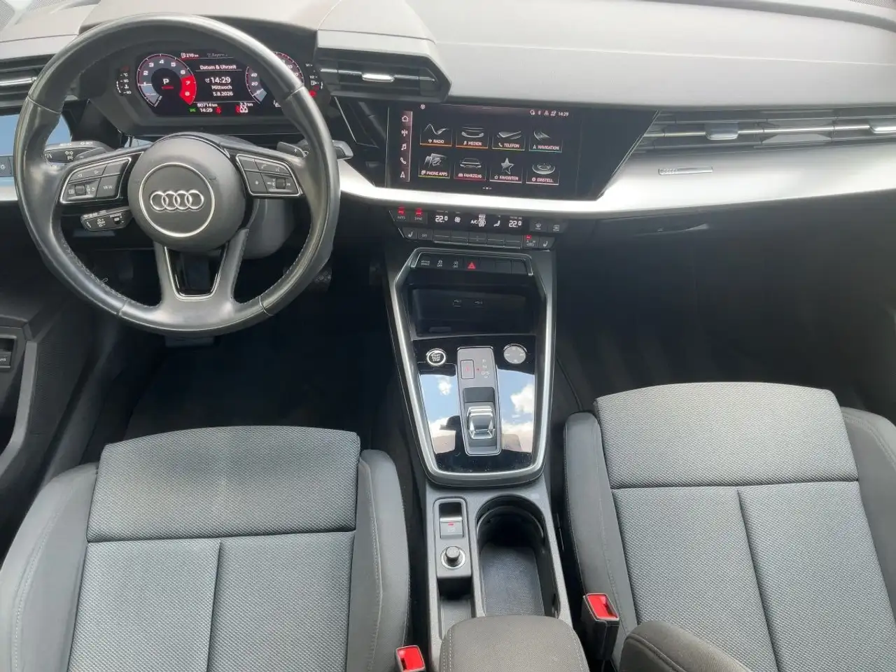 Audi A3 35 TFSI S-TR S-LINE LED+NAVI+ACC, миниатюра 9