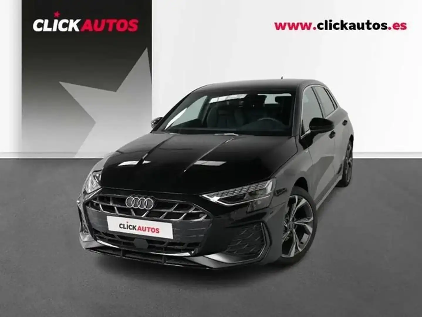 Audi A3 2.0 TDI 116CV 30 SLine Negro - 1