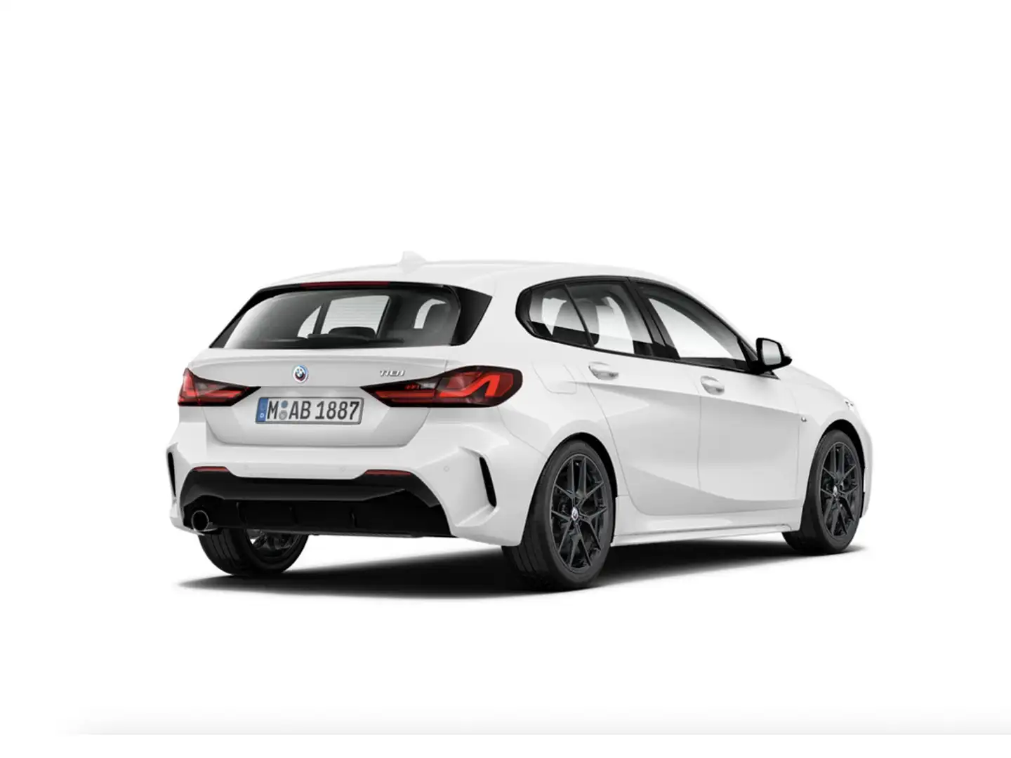 BMW 118 i M-Sport LED W-LAN NAVI SHZ PDC KLIMA Weiß - 2