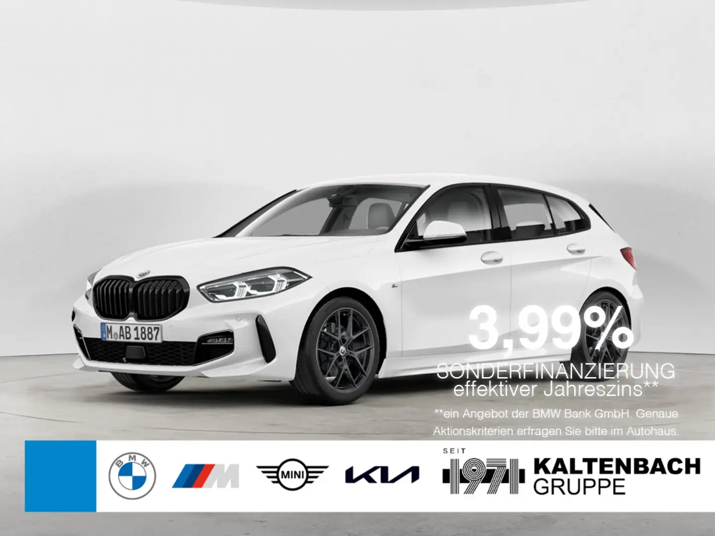 BMW 118 i M-Sport LED W-LAN NAVI SHZ PDC KLIMA Weiß - 1