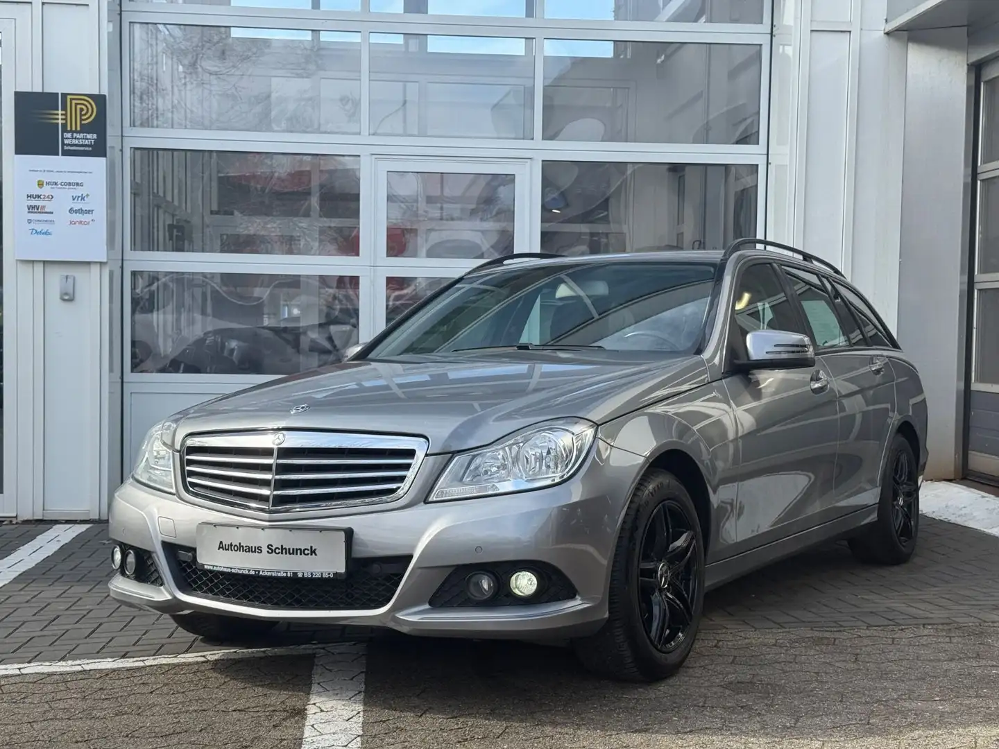 Mercedes-Benz C 200 7G/KLIMAAUT/2. HAND/NAVI/SHZ Argent - 1