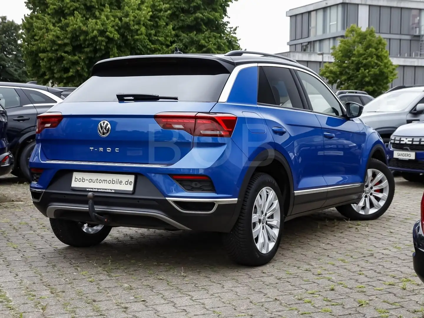 Volkswagen T-Roc T-Roc 1.5 TSI ACT Sport AHK NAVI SHZ KLIMA Blau - 2