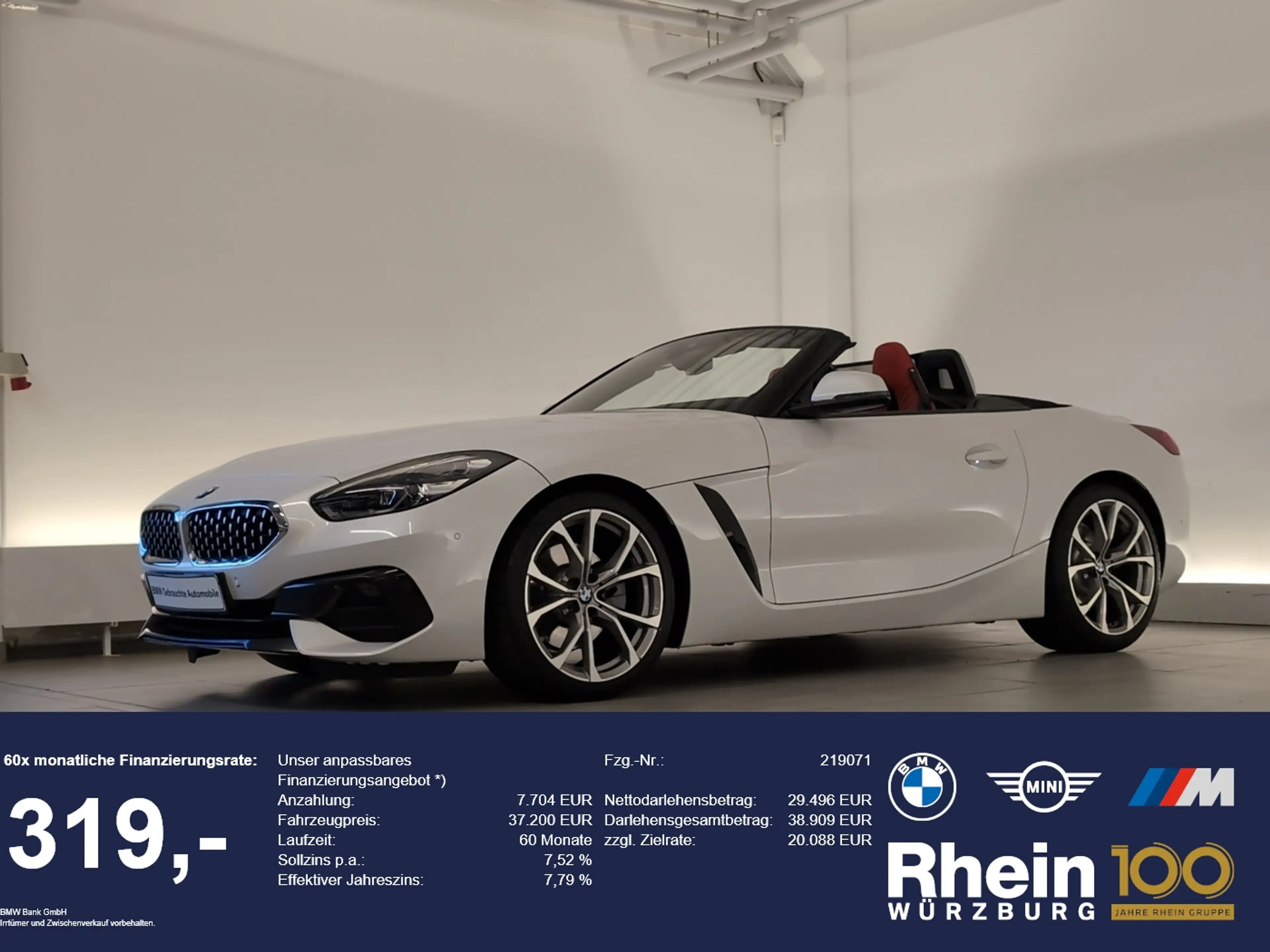 BMW Z4 sDrive 30i Sport Line Navi/LED/RFK/ACC/LR-Hz
