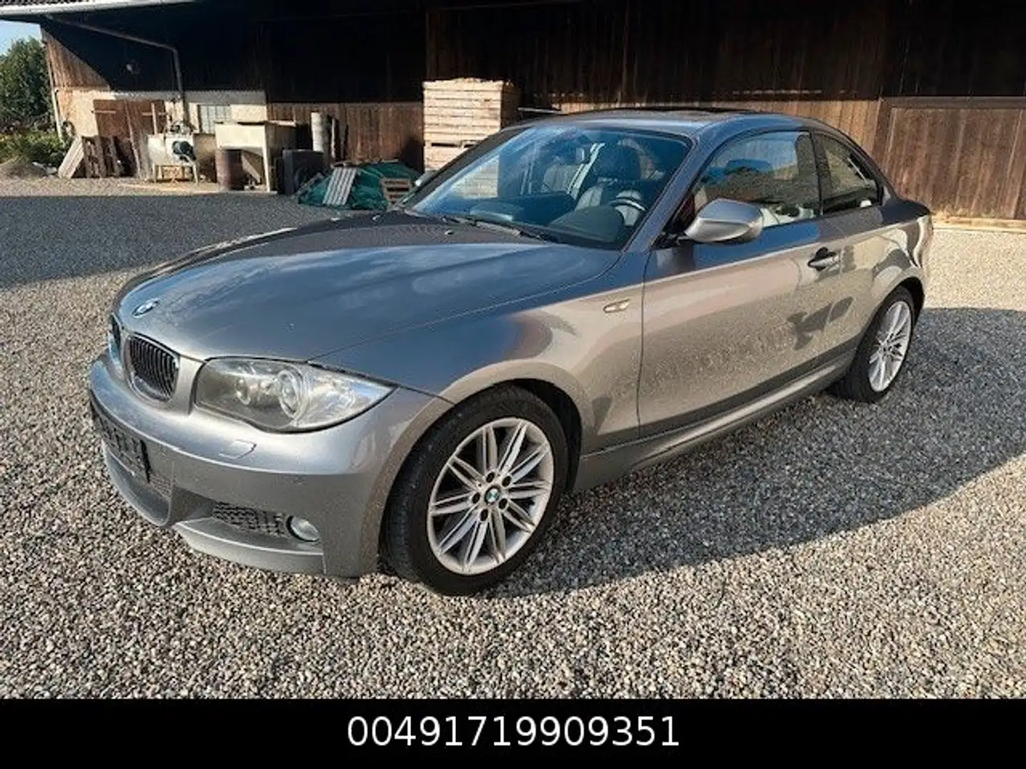 BMW 120 1 Coupe 120d M-Paket Leder Xenon Grau - 1