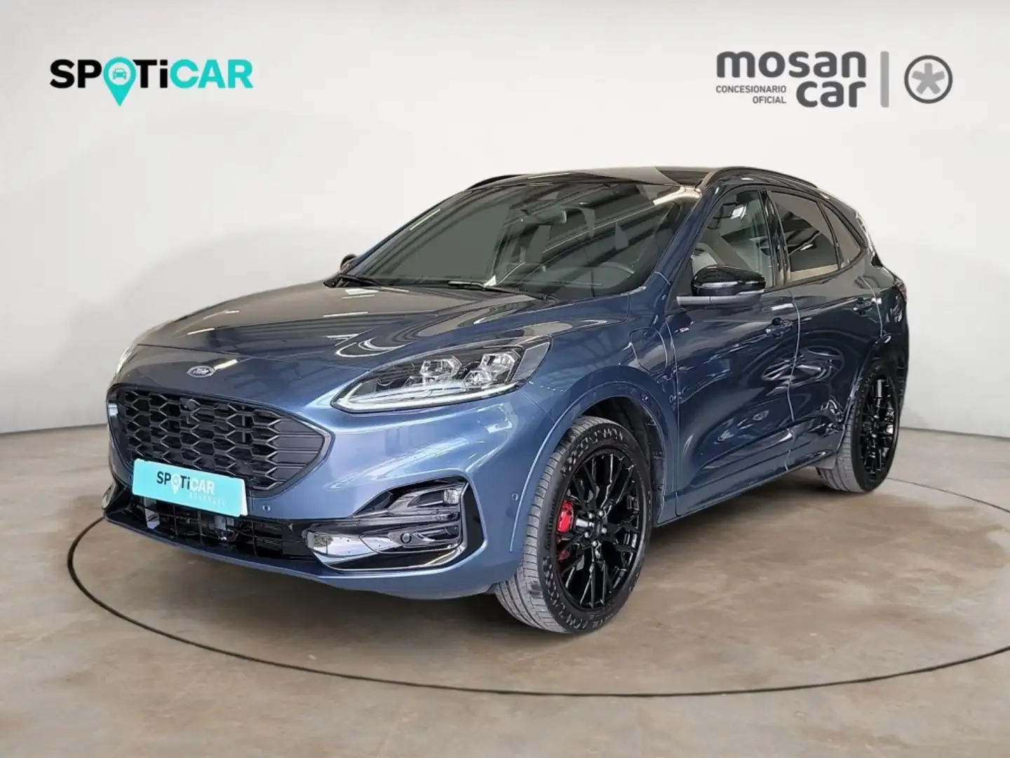 Ford Kuga 2.5 PHEV 225 ST-LINE X PORTON CUERO GPS LL20 NEGRA Azul - 1