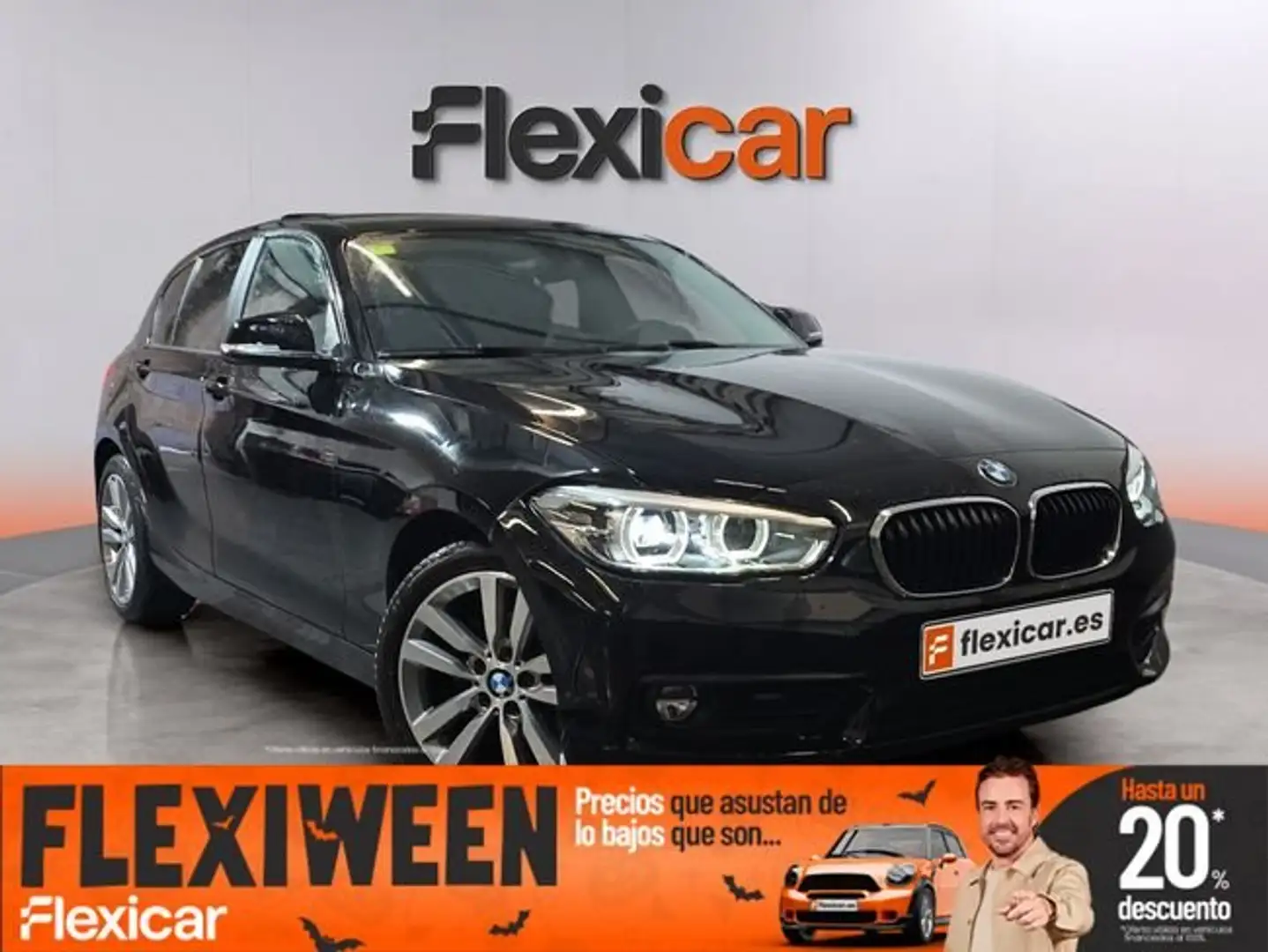 BMW 118 118iA Negro - 1