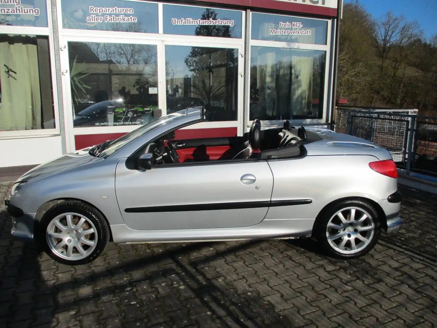 Peugeot 206 Cabriolet CC Platinum+Bicolor+TOP+HU neu Grau - 1