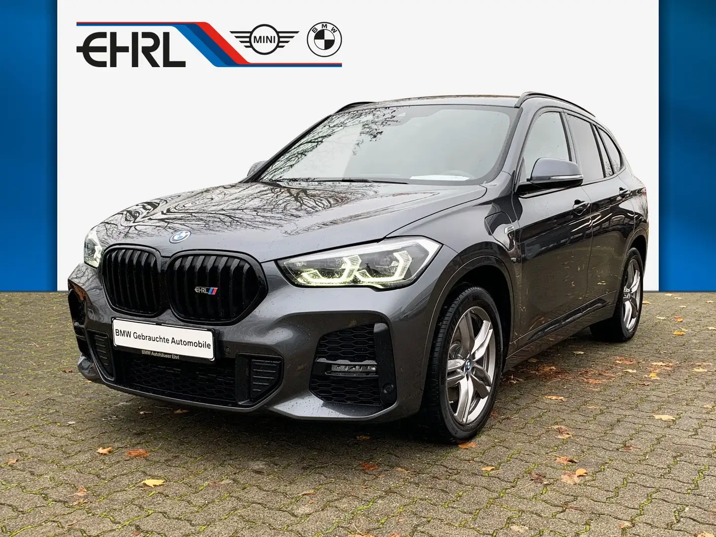 BMW X1 xDrive25e M Sportpaket Aut/HUD/Kamera/LED/Memory Grau - 1