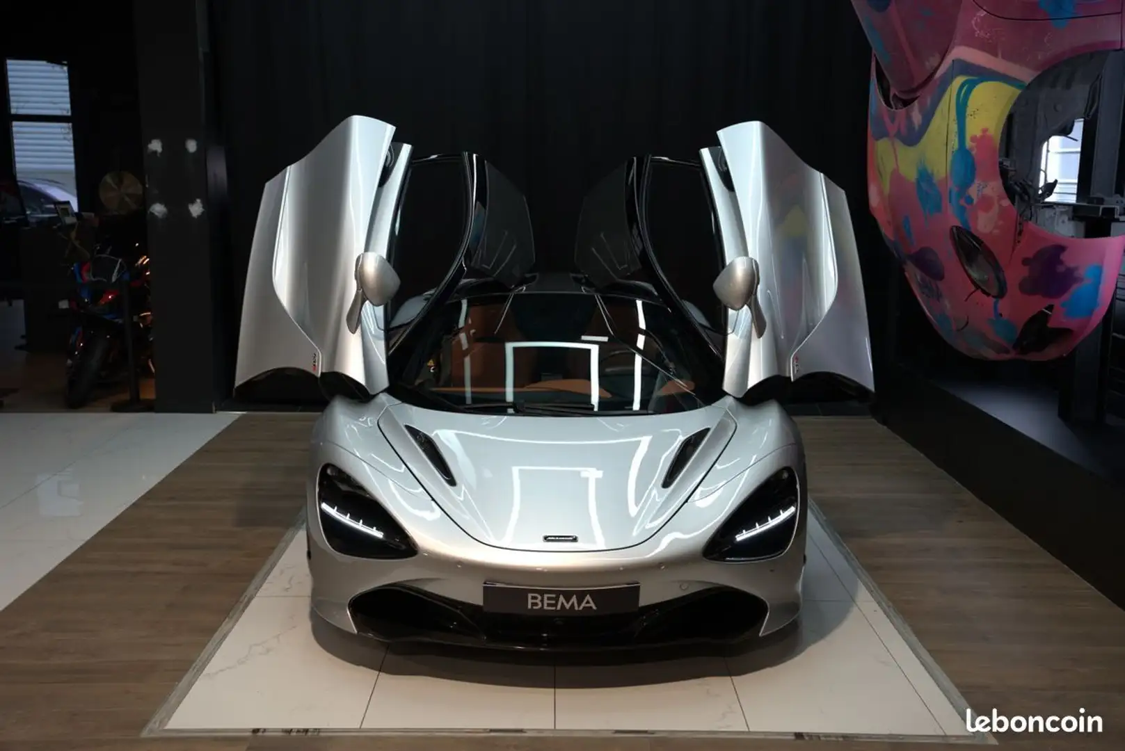 McLaren 720S Coupé V8 4.0 720cv | Malus Payé I Lift Pack Carbone 1,2 & 3 Échappement sport Bower Wilkins Argent - 2