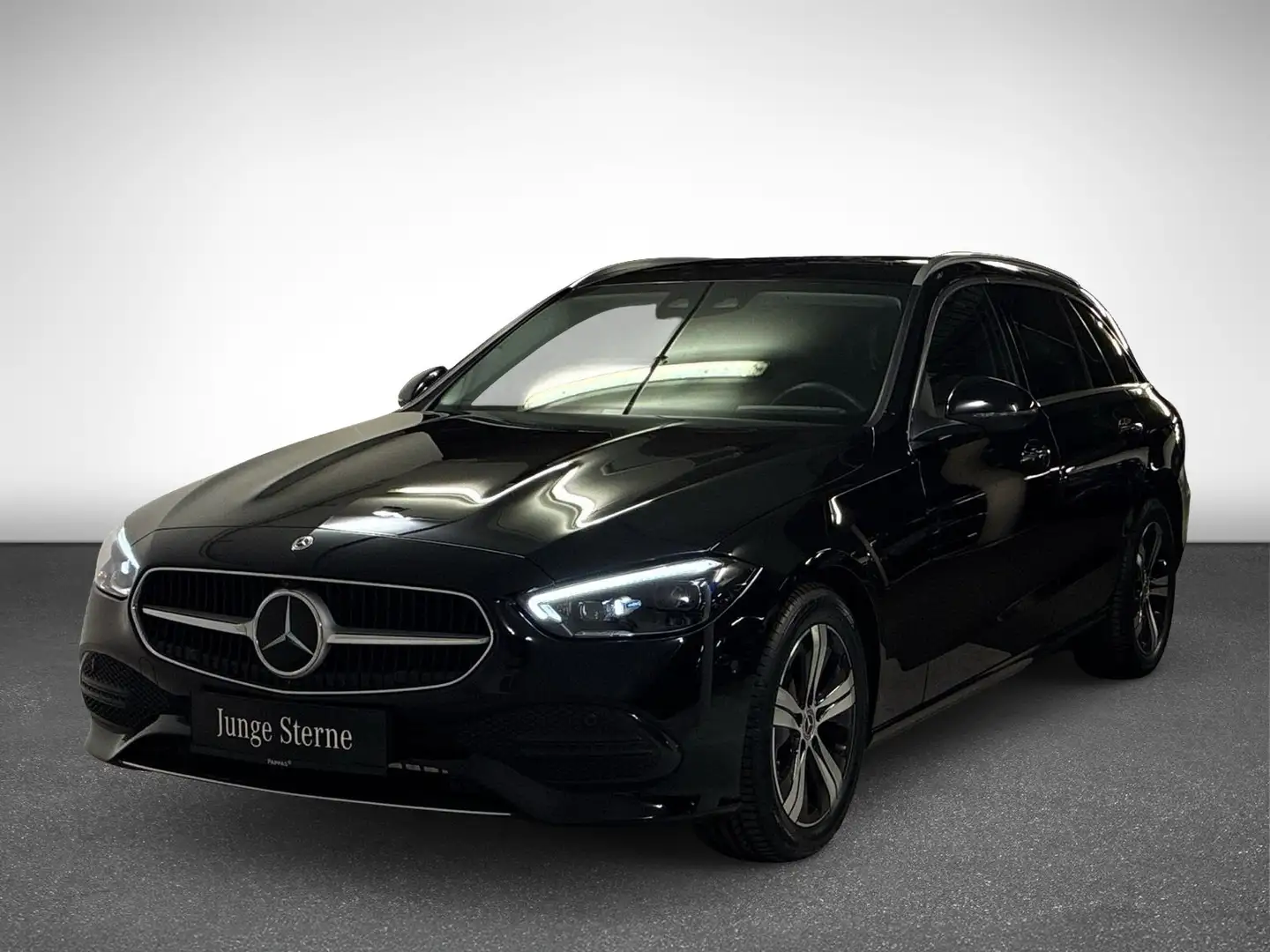 Mercedes-Benz C 220 d 4MATIC T-Modell Totw LED Distr PTS Navi Schwarz - 2