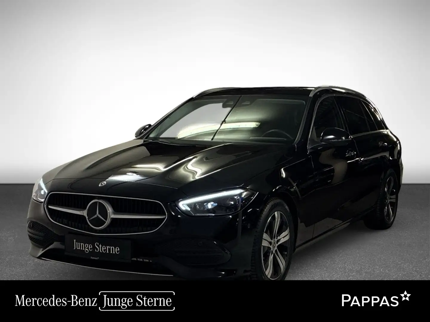 Mercedes-Benz C 220 d 4MATIC T-Modell Totw LED Distr PTS Navi Schwarz - 1