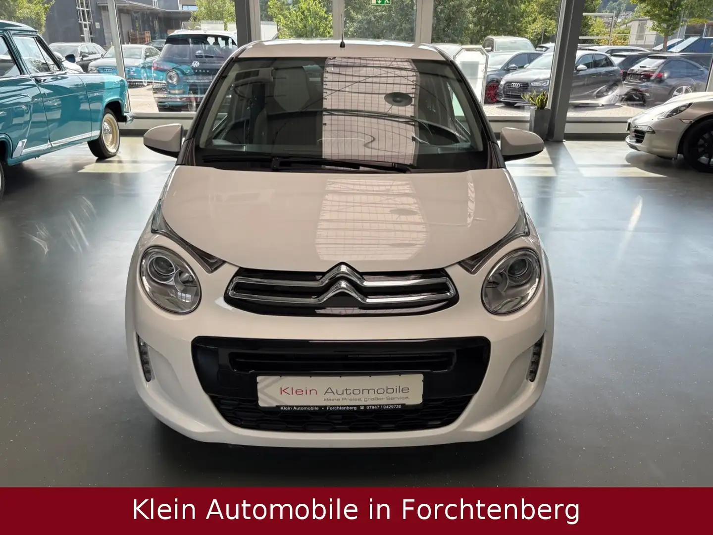Citroen C1 Shine Klimaautomatik Kamera SHZ *TÜV:2027* Bianco - 2