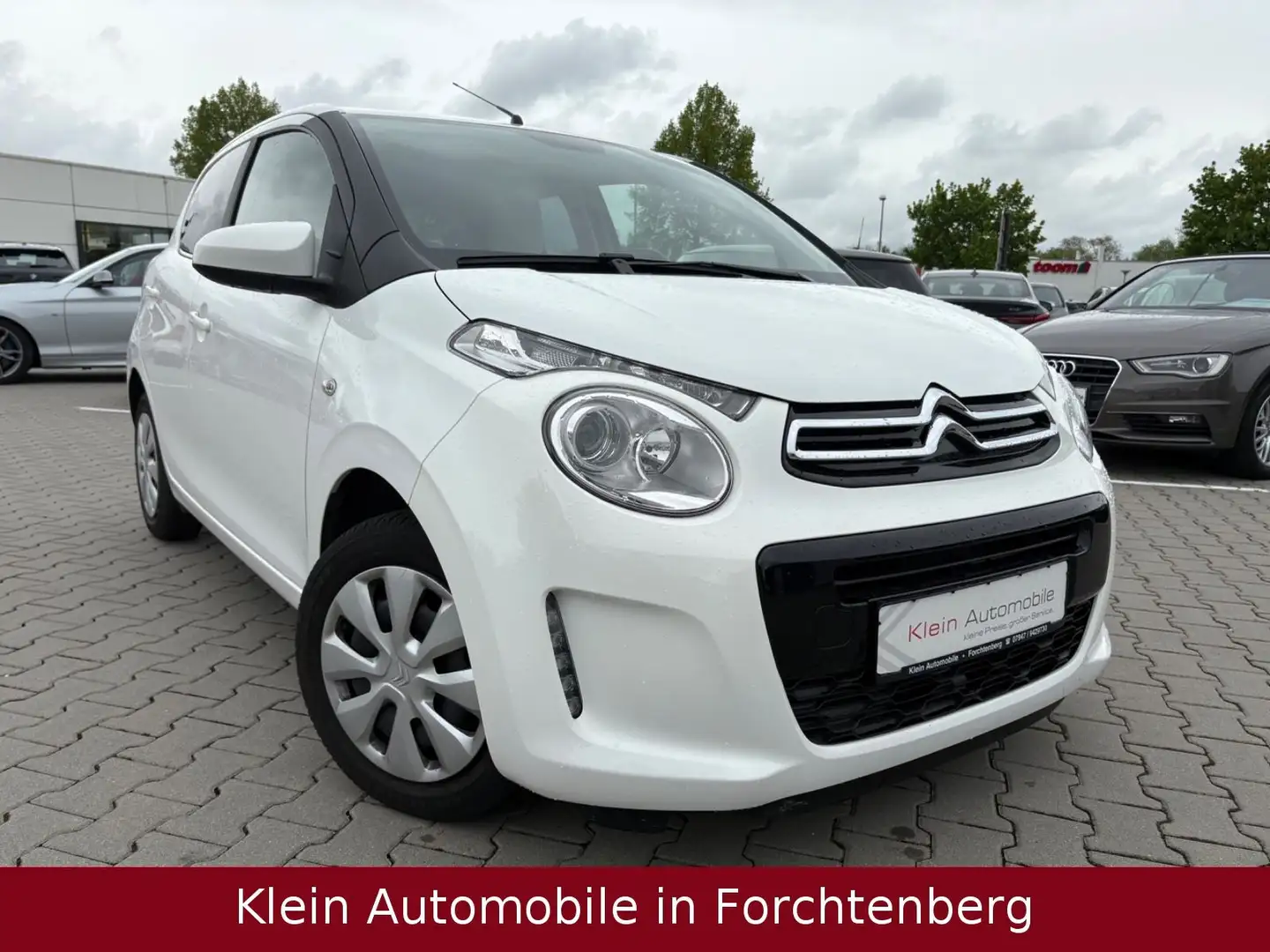 Citroen C1 Shine Klimaautomatik Kamera SHZ *TÜV:2027* Weiß - 1