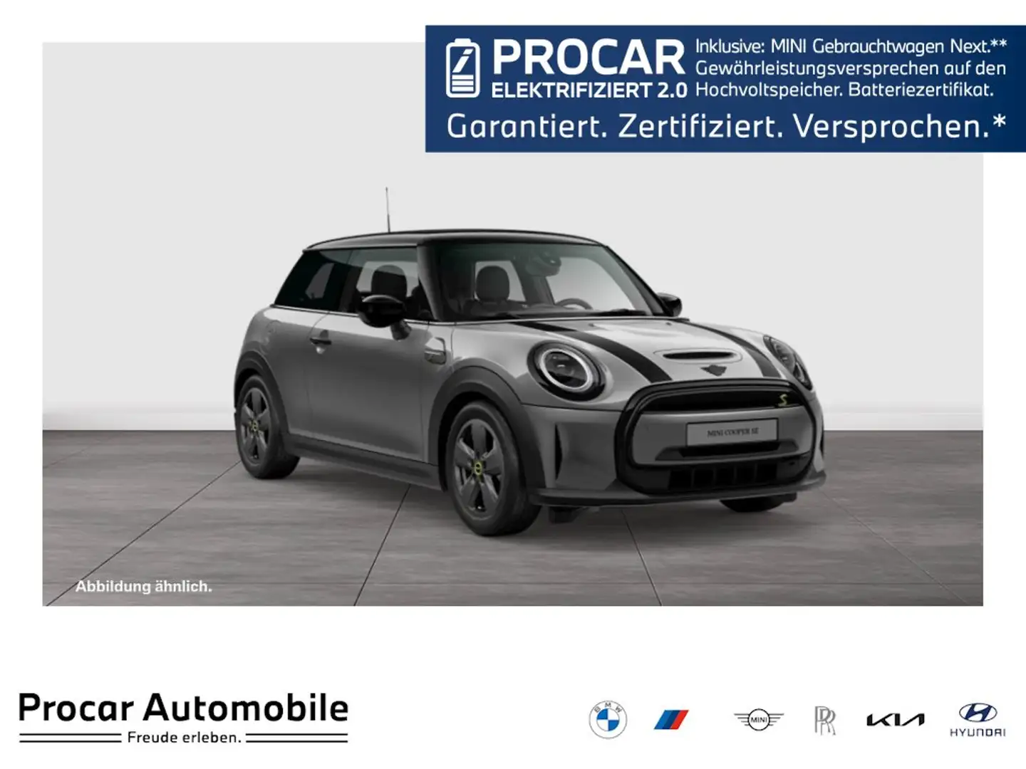 MINI Cooper SE Essential Trim NAVI+Sportsitz+SHZ+Klima+LED+PDCI+A Grau - 1