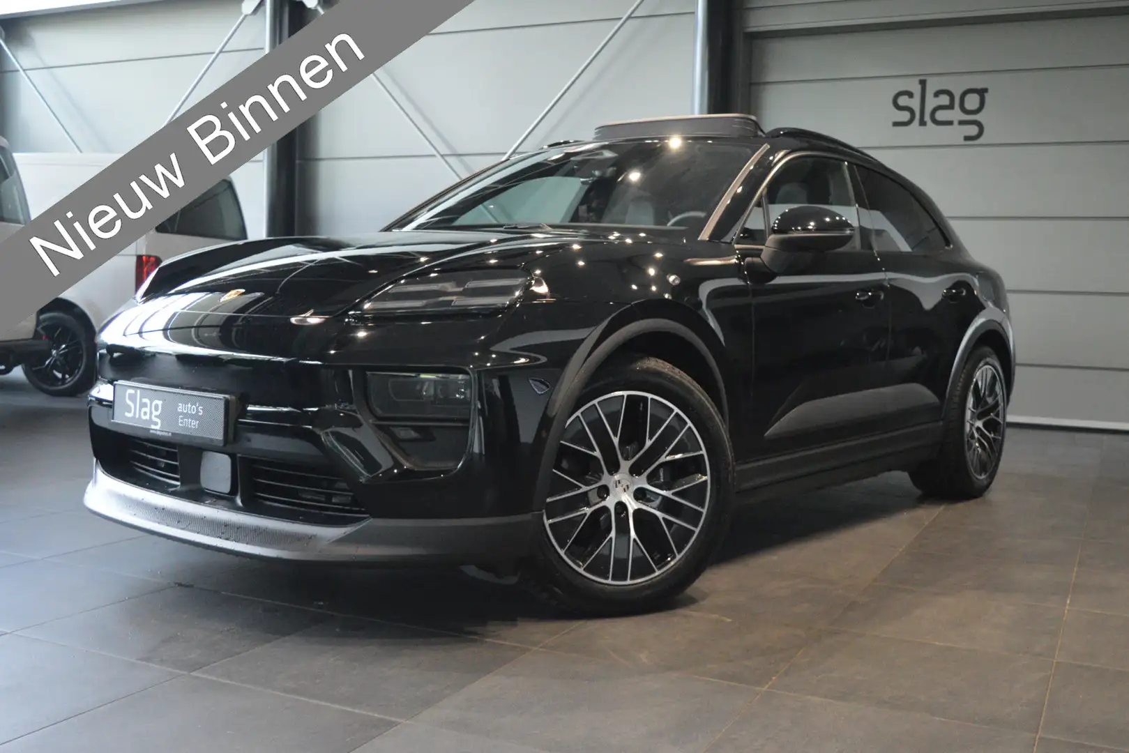 Porsche Macan 4 100 kWh navi pano led cruise camera 20 inch !! Nero - 1