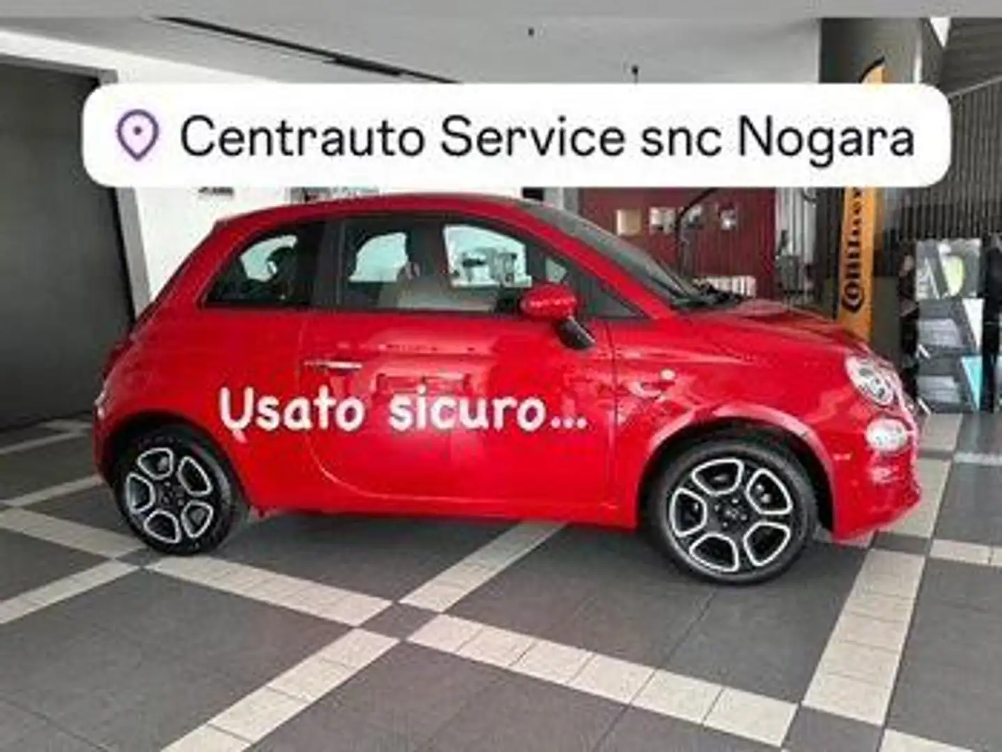 Fiat 500 1.0 hybrid Club 70cv Rosso - 2