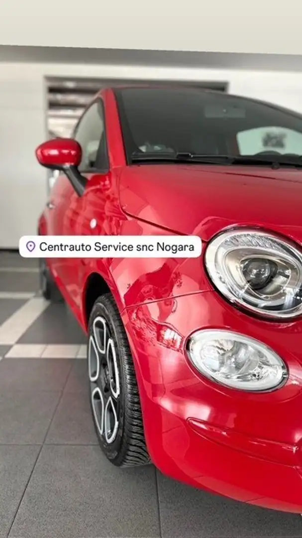 Fiat 500 1.0 hybrid Club 70cv Rosso - 1