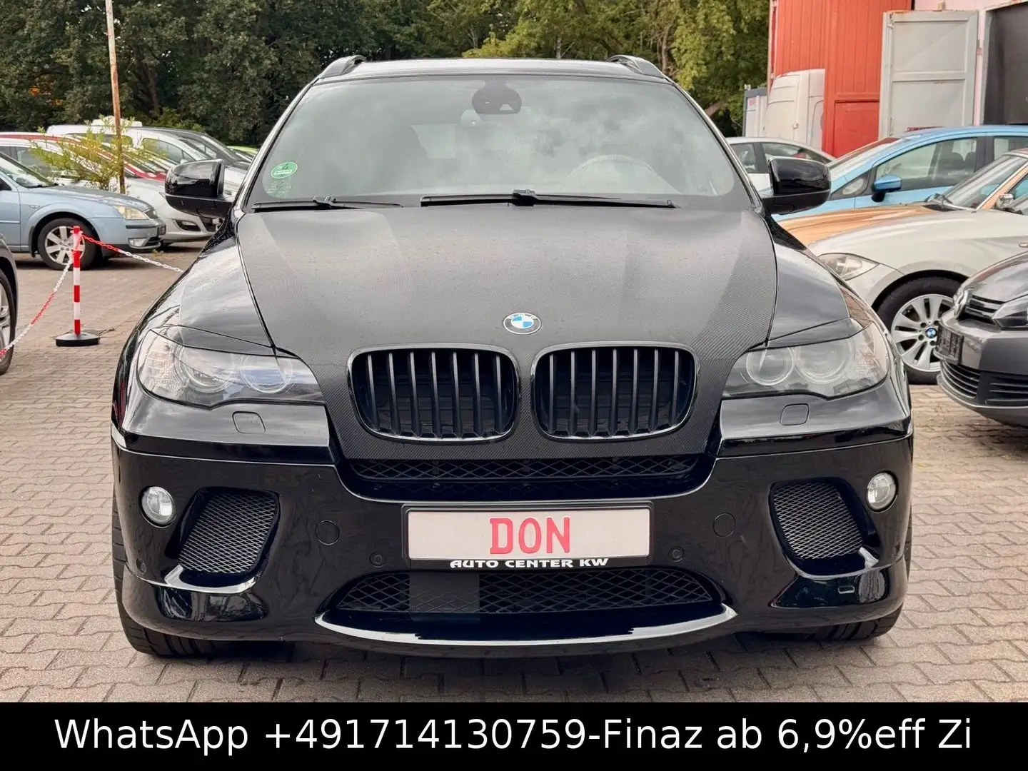 BMW X6 xDrive40d-NAVI-HuP-GSD-XE-LEDER-KAM-22*ALU-ST Schwarz - 2