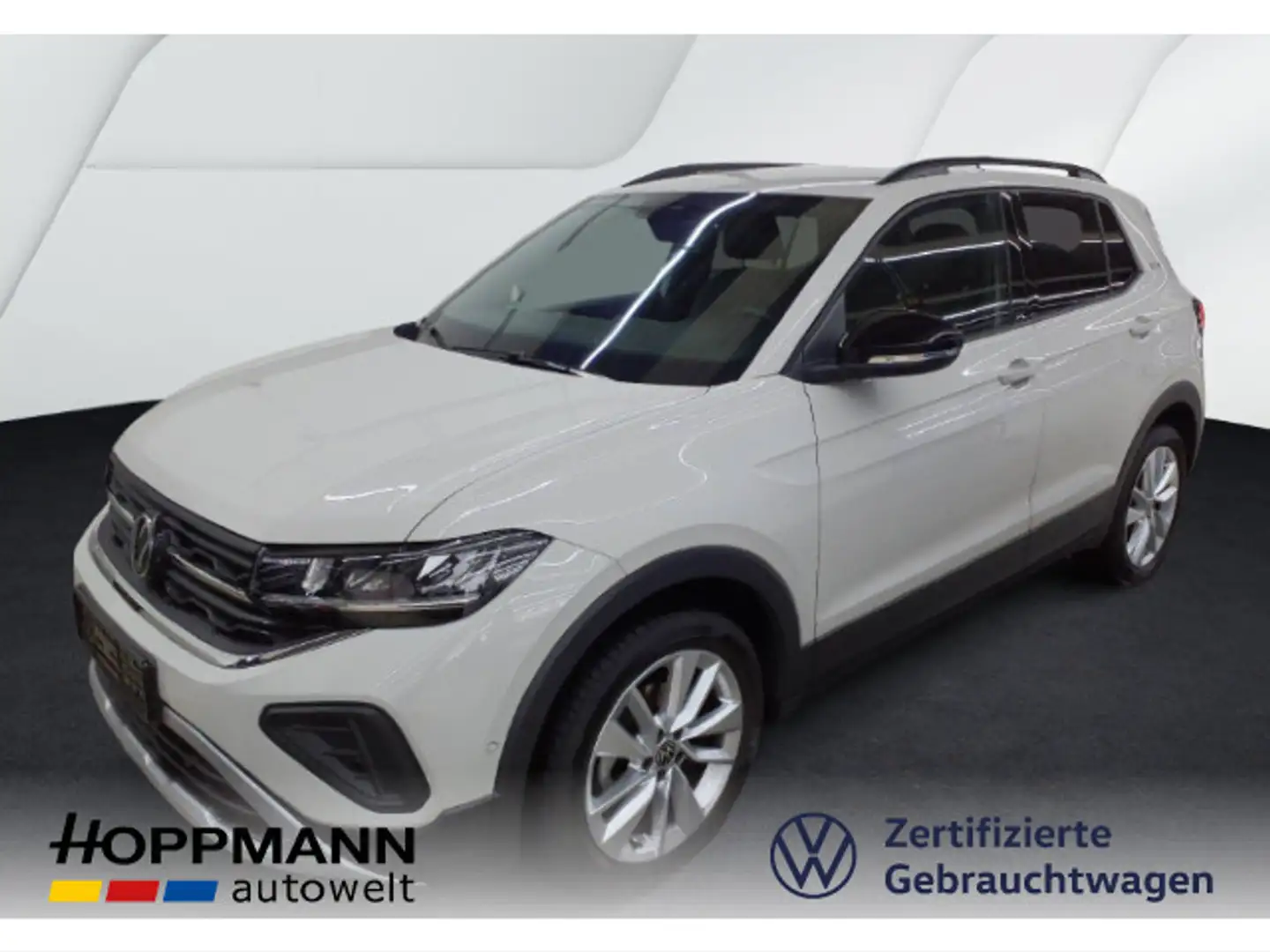 Volkswagen T-Cross Life GOAL 1.0 TSI AHK Navi ACC SHZ Gris - 1