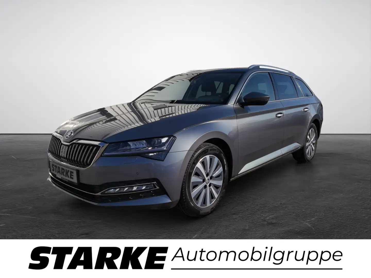 Skoda Superb Combi 2.0 TDI Style Grijs - 2