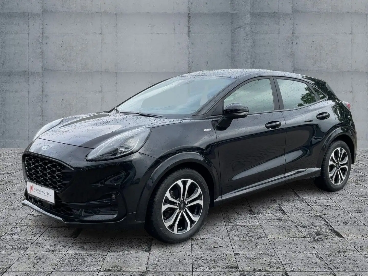 Ford Puma 1.0 EcoBoost ST-LINE LED+NAVI+TEMPOMAT+SHZ Zwart - 2