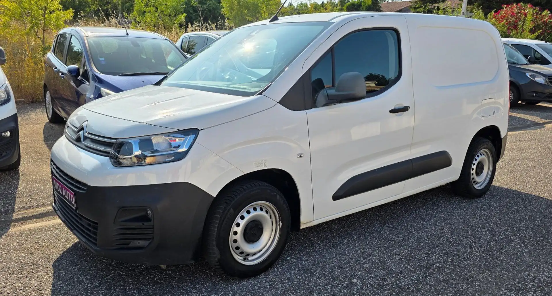 Citroen Berlingo 1.6 BLUEHDI 100ch 2019 CAM REG RADAR TVA... Blanc - 1
