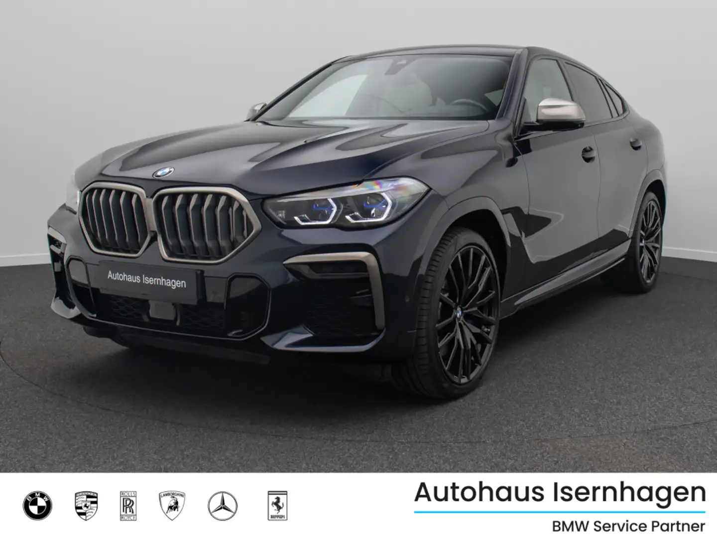 BMW X6 M Panorama Laser 360°HUD B&W SoftCL 22Zoll Чорний - 1
